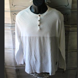 Robert Geller X Five Four Linen Blend Long Sleeve Shirt